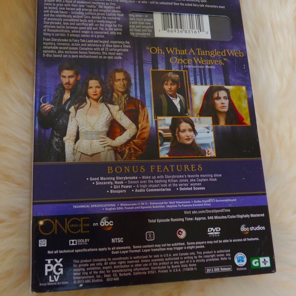 Once Upon A Time Complete Second Season DVD Series - Picture 2 of 5